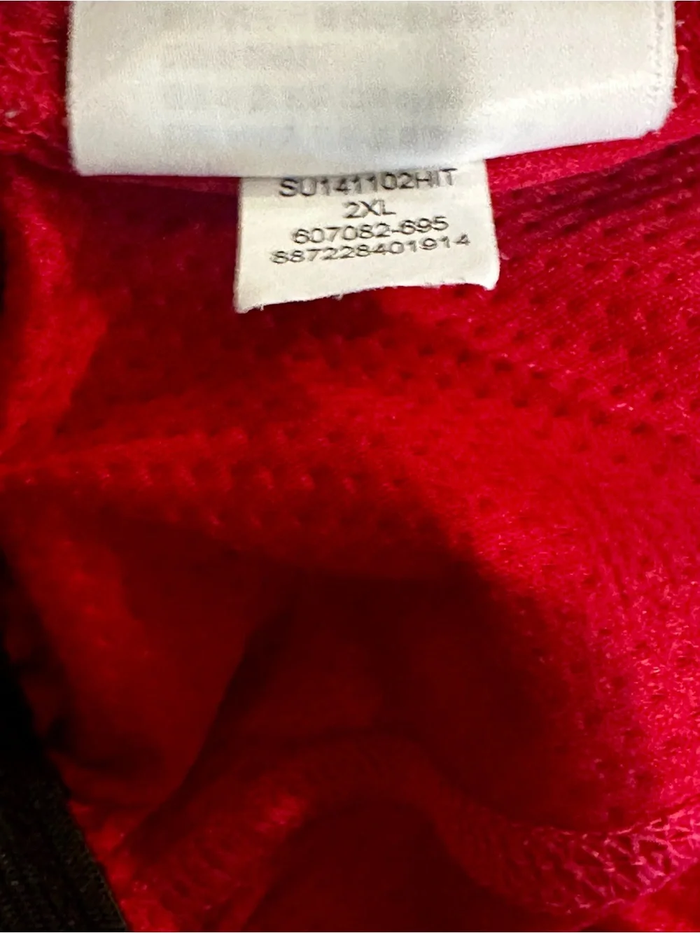Jordan Red Athletic Shorts with Gray Logo